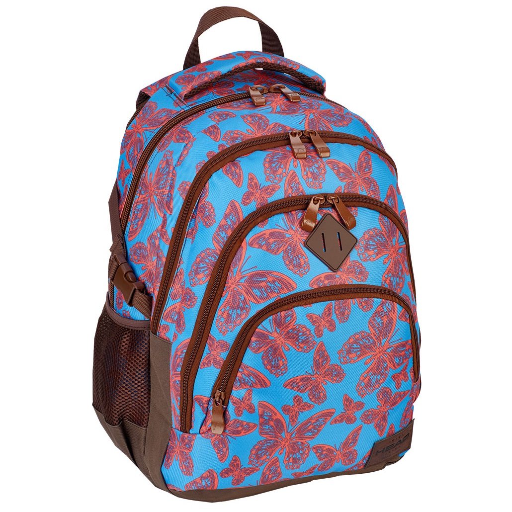 Фото - Школьный рюкзак (ранец) Head Рюкзак шкільний ортопедичний  2 HD-115, 45х31 см, блакитний з коричнев 