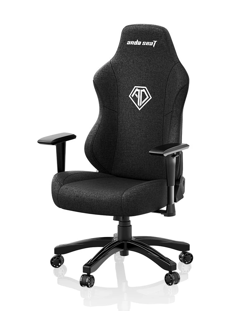 Крісло ігрове Anda Seat Phantom 3 Size L Black Fabric (AD18Y-06-B-F) - фото 3