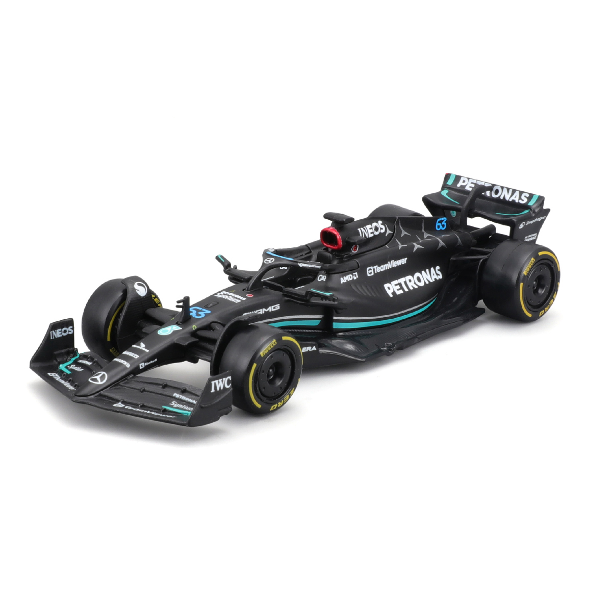 Автомодель Bburago Mercedes-AMG F1 W14 E Performance 2023, 1:43 в асортименті (18-38080) - фото 2