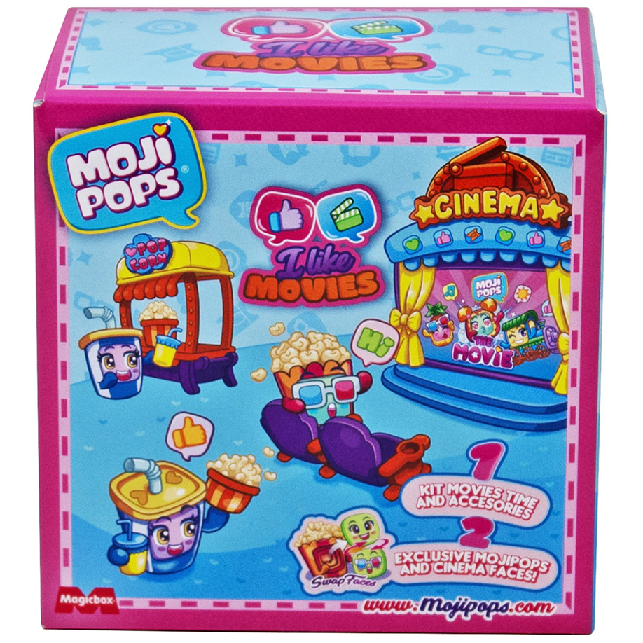 Игровой набор Moji Pops Box I Like Кинотеатр (PMPSV112PL30) - фото 3