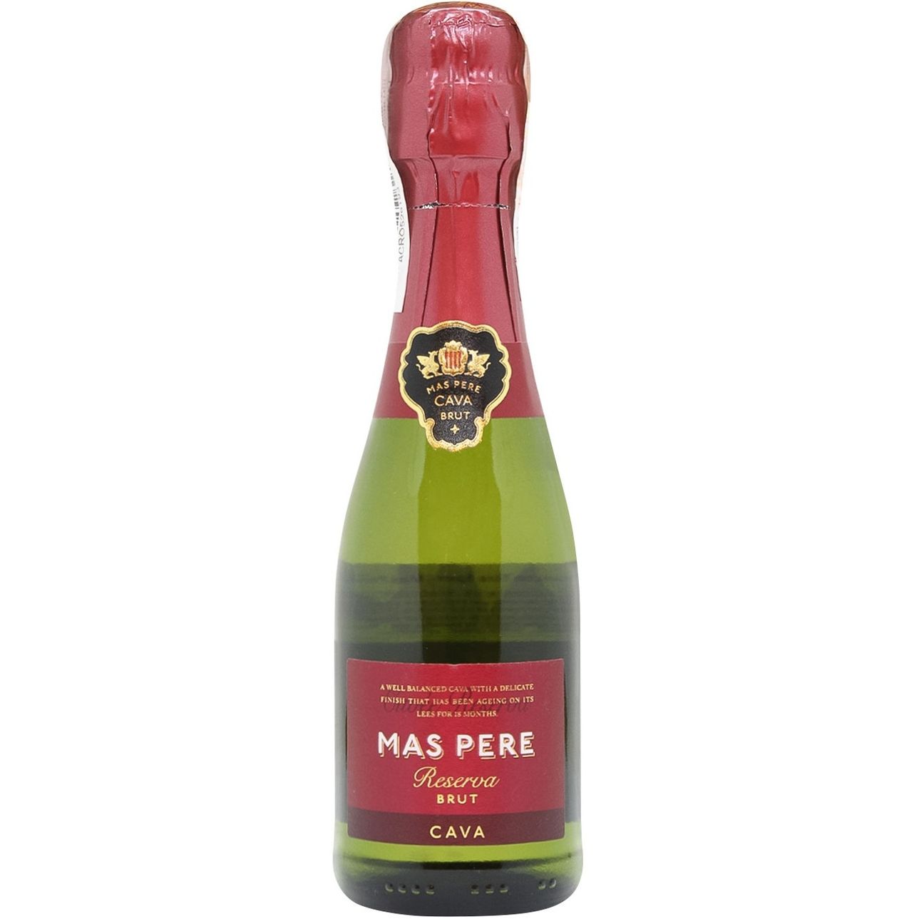 Вино ігристе Mas Pere Ventura Reserva Brut біле брют 0.2 л - фото 1