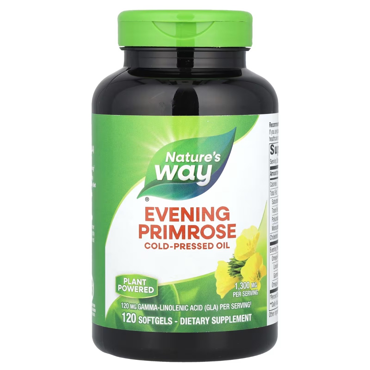 Примула вечірня Nature's Way Evening Primrose 1300 мг 120 гелевих капсул - фото 1