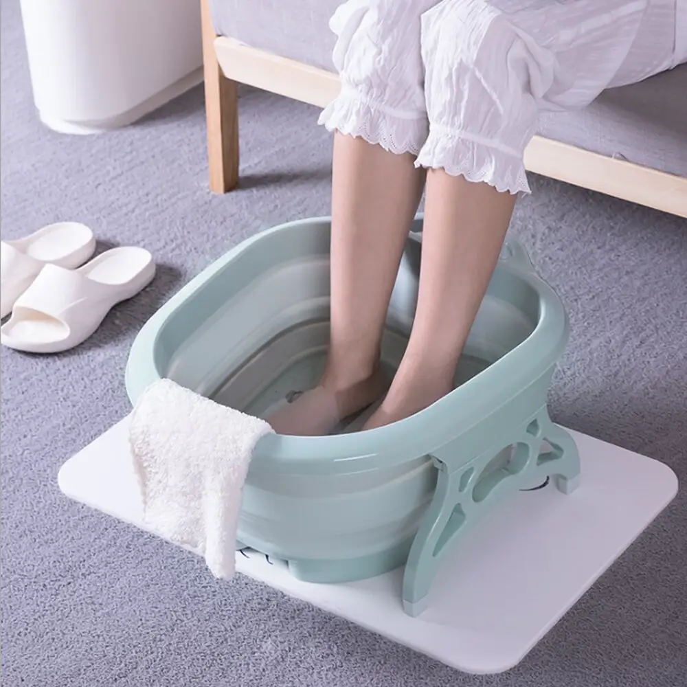 Складная ванночка для ног Supretto, 50х41х20 см, зеленый - фото 4