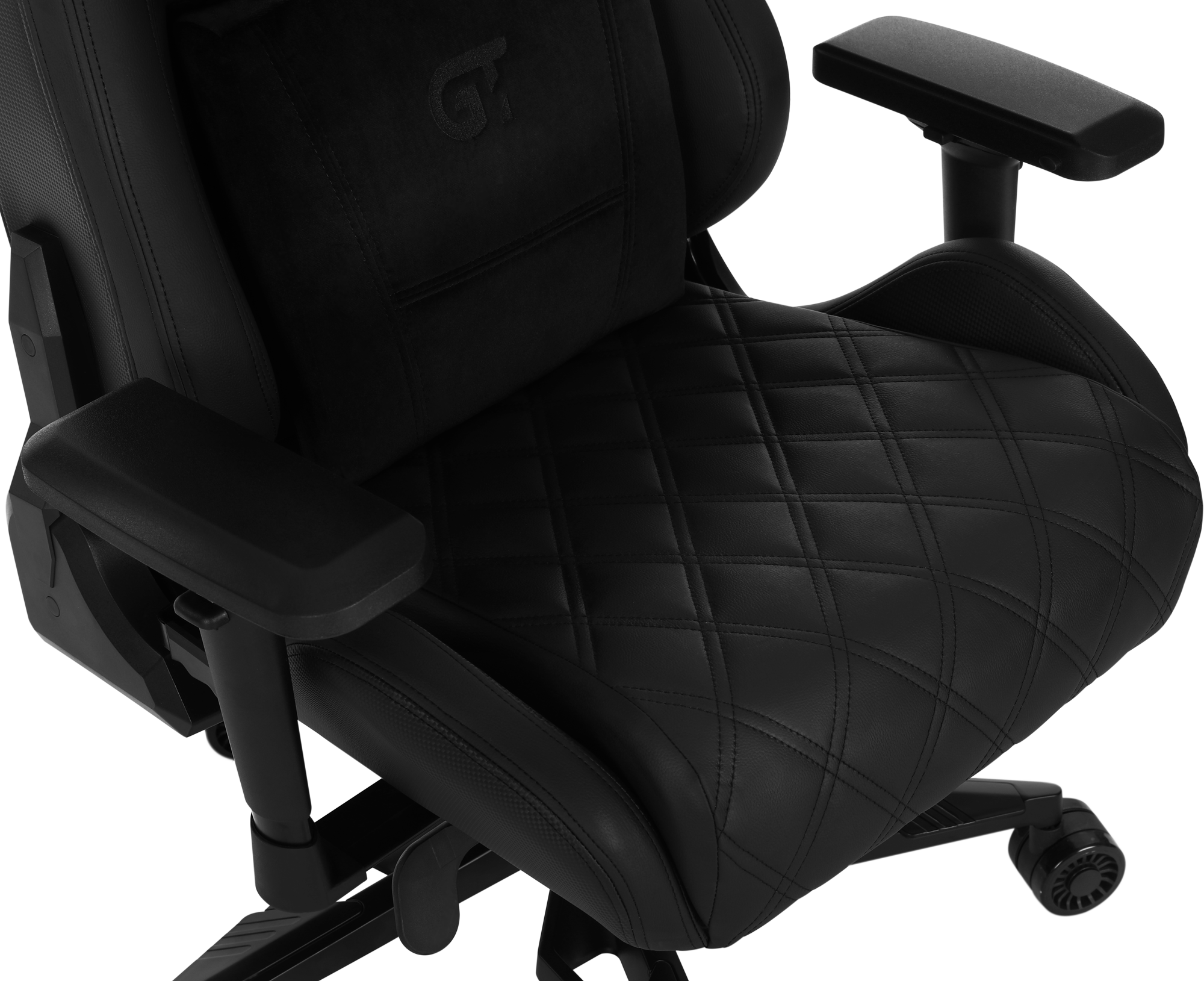 Геймерское кресло GT Racer черное (X-0724 Black) - фото 9