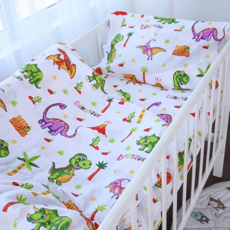 Комплект постільної білизни MirSon Kids Time 17-0022 Onofre Бязь 110x140 см (2200009024719) - фото 1