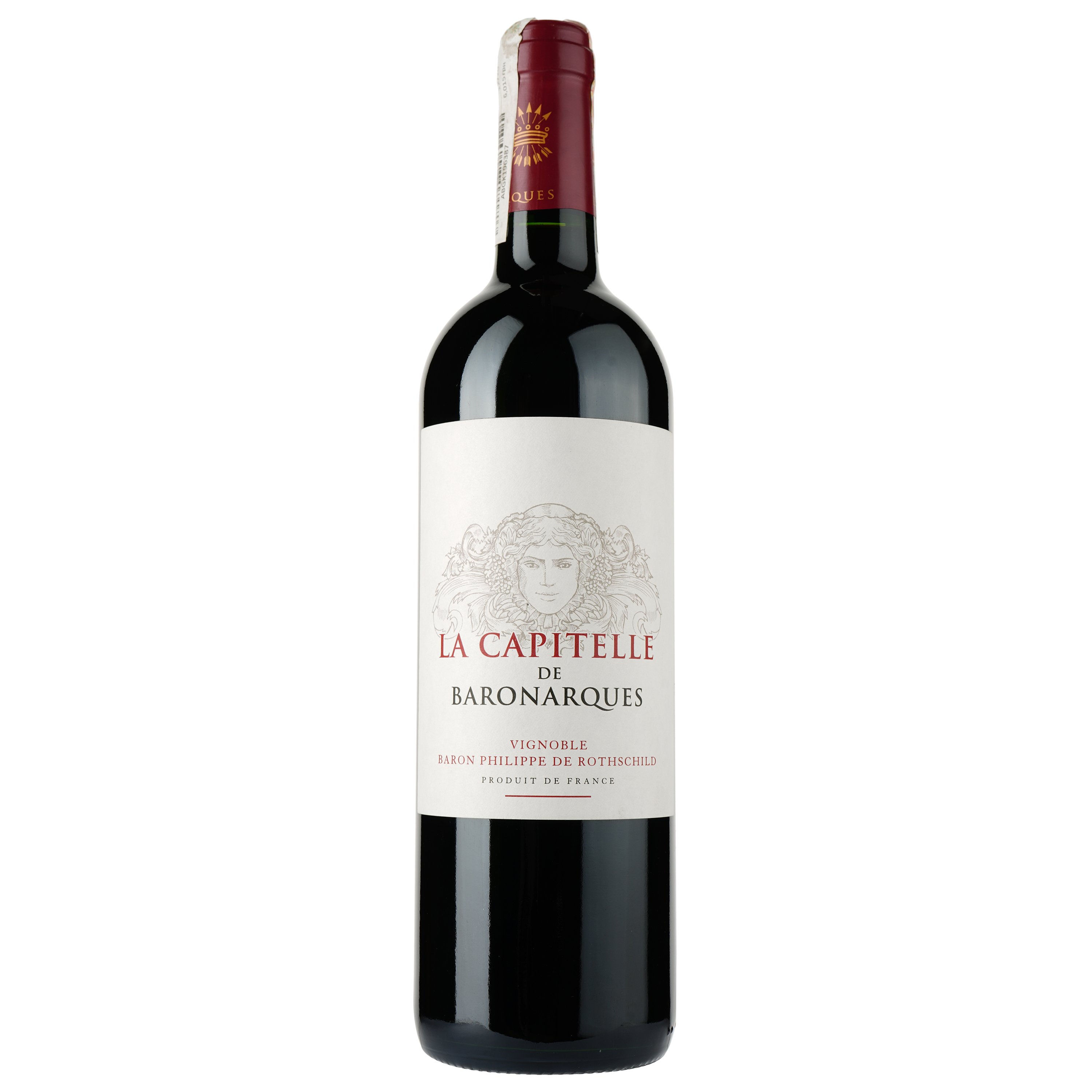 Вино La Capitelle de Baronarques Limoux, красное, сухое, 0,75 л - фото 1