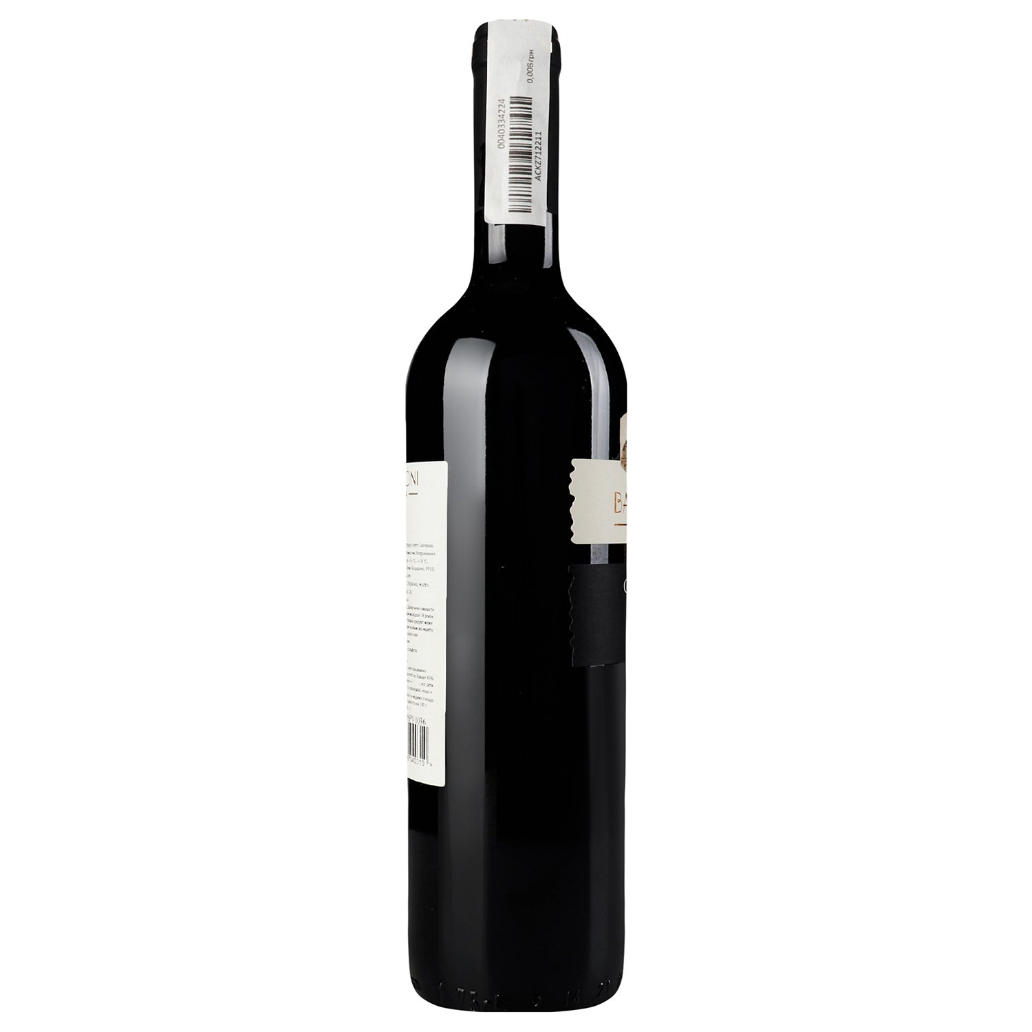 Вино Badagoni Сапераві, червоне, сухе, 12%, 0,75 л (411291) - фото 3