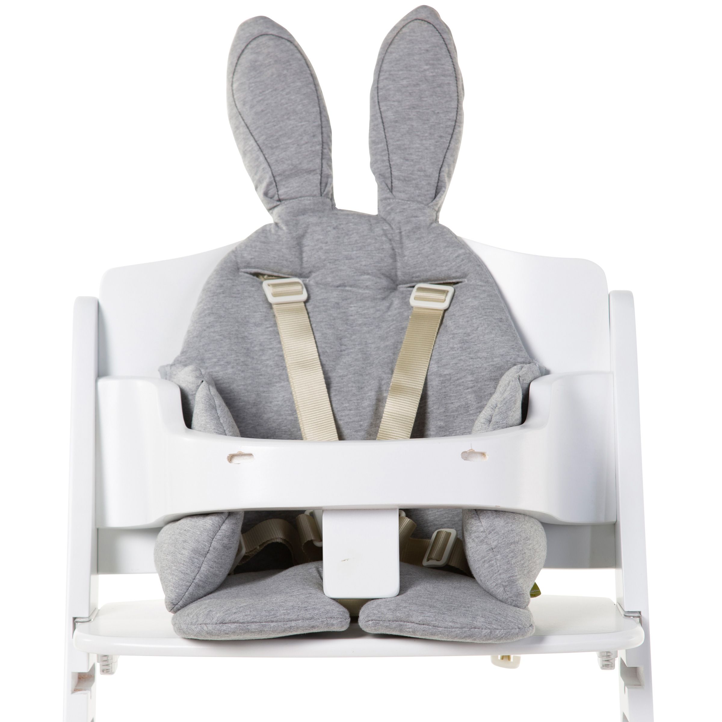 Универсальная подушка для стула для кормления Childhome, серый кролик (CCRASCJG) - фото 7