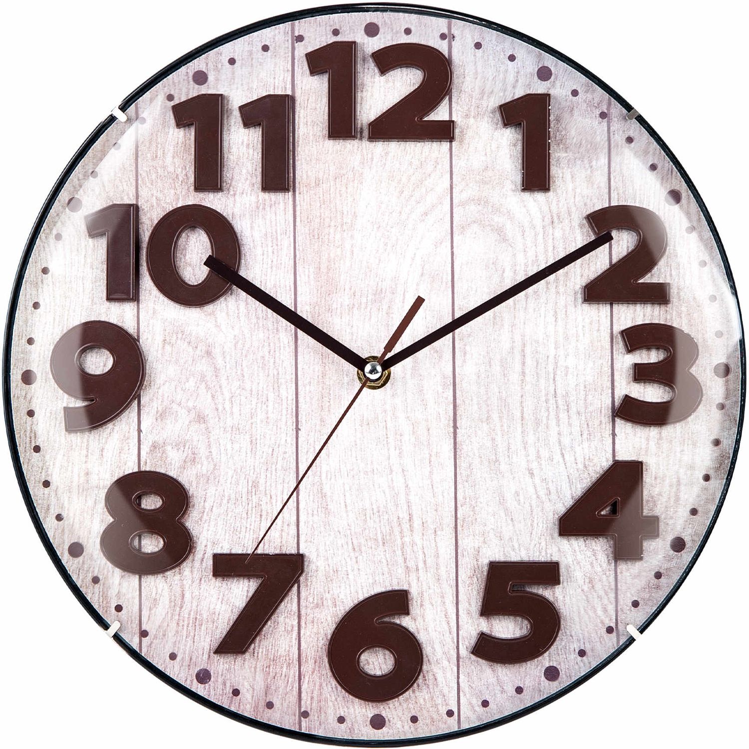 Часы настенные Technoline WT7430 Light Brown (WT7430) - фото 1