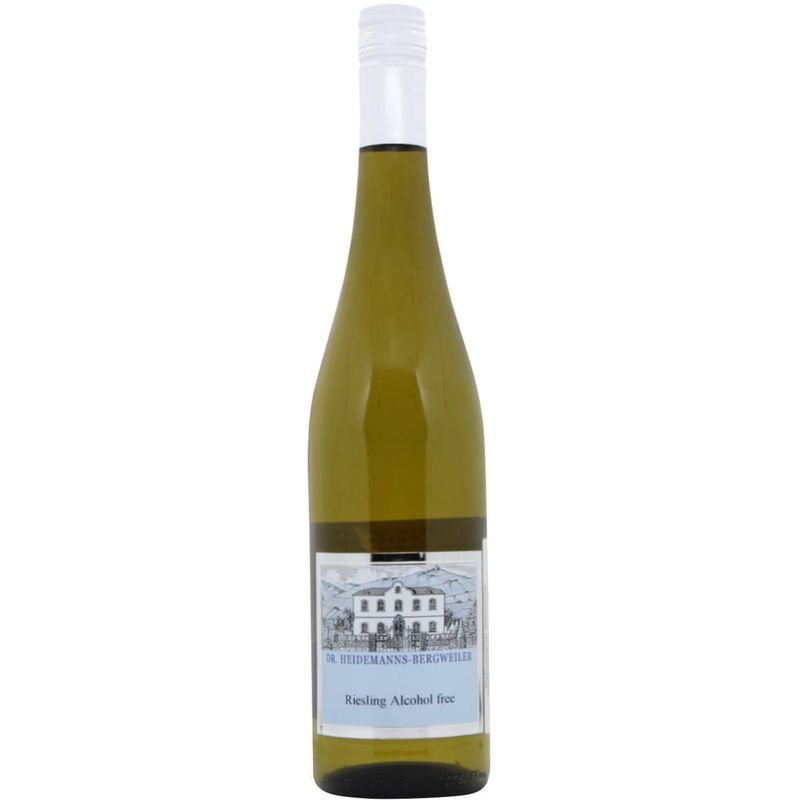 Вино Dr. Heidemanns-Bergweiler Riesling біле напівсолодке безалкогольне 0.75 л - фото 1