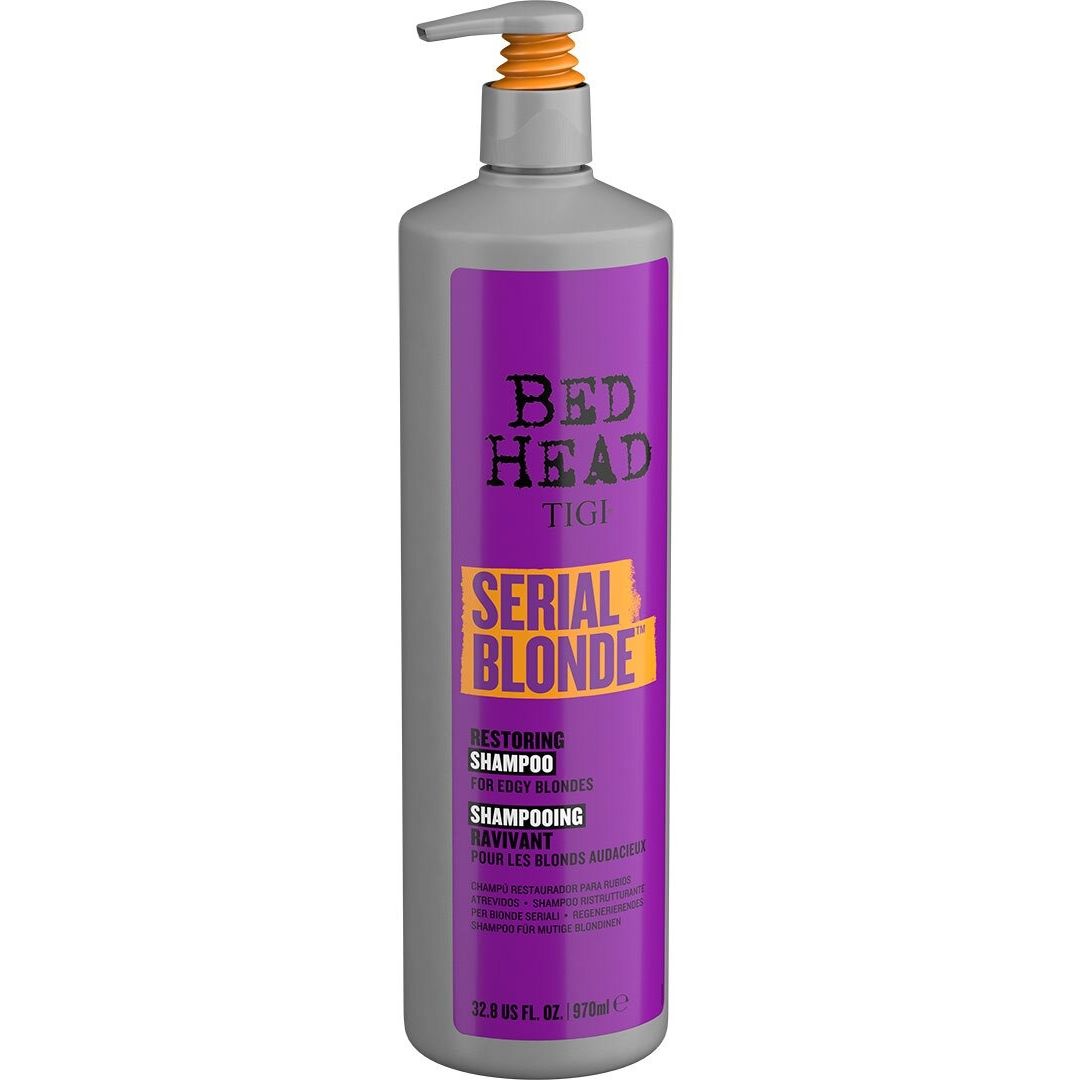 Шампунь для блондинок Tigi Bed Head Serial Blonde Shampoo 970 мл - фото 1