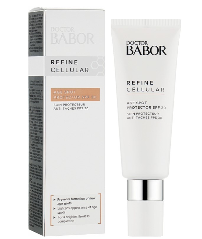 Крем-протектор от пигментных пятен Babor Doctor Babor Refine Cellular Age Spot Protector SPF30 50 мл - фото 2