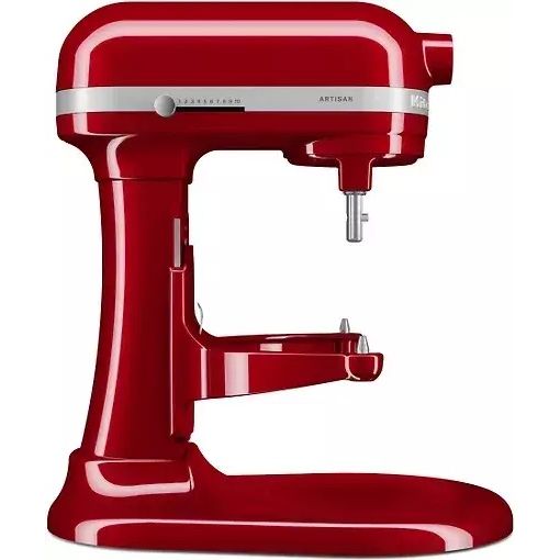 Планетарний міксер KitchenAid Artisan з підйомною чашею 5.6 л червоний (5KSM60SPXEER) - фото 4