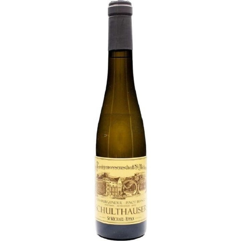 Вино St.Michael-Eppan Appiano Pinot Bianco Schulthauser Alto Adige DOC 2019 белое сухое 0.375 л - фото 1