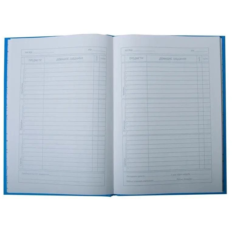 Дневник школьный ZiBi Kids Line Monochrome В5 40 листов голубой (ZB.13760-14) - фото 2