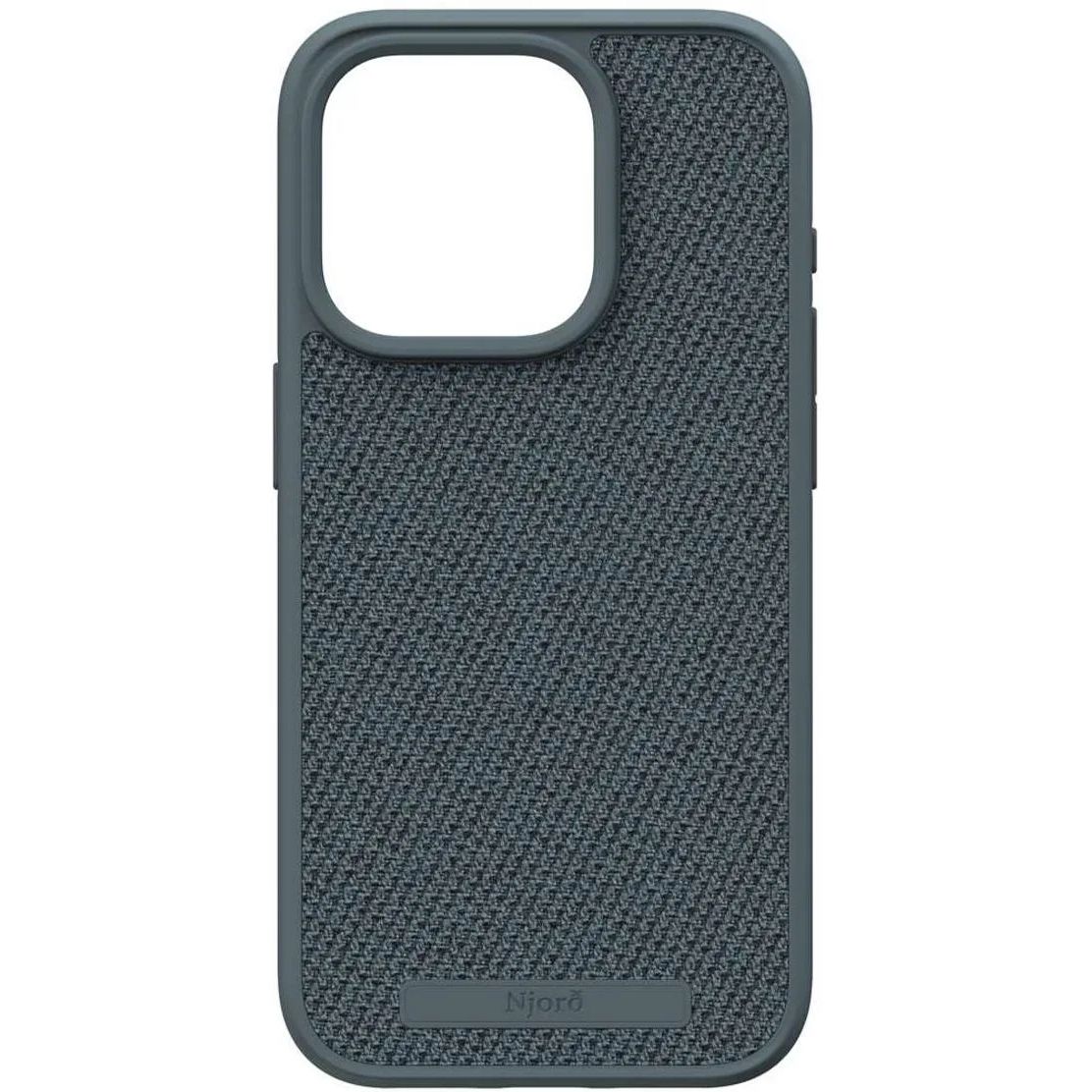 Чохол-накладка Njord Fabric MagSafe Case Dark Grey для iPhone 15 Pro - фото 3