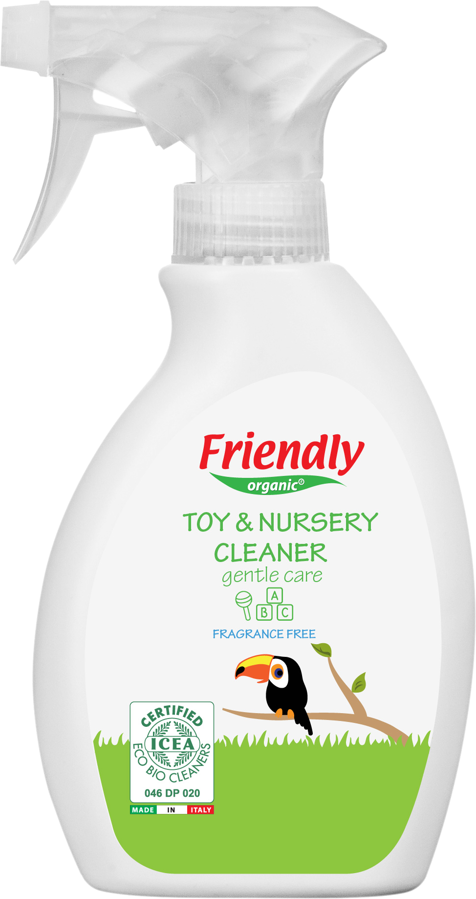 Органічний мийний засіб для дитячої кімнати та іграшок Friendly Organic, 250 мл - фото 1