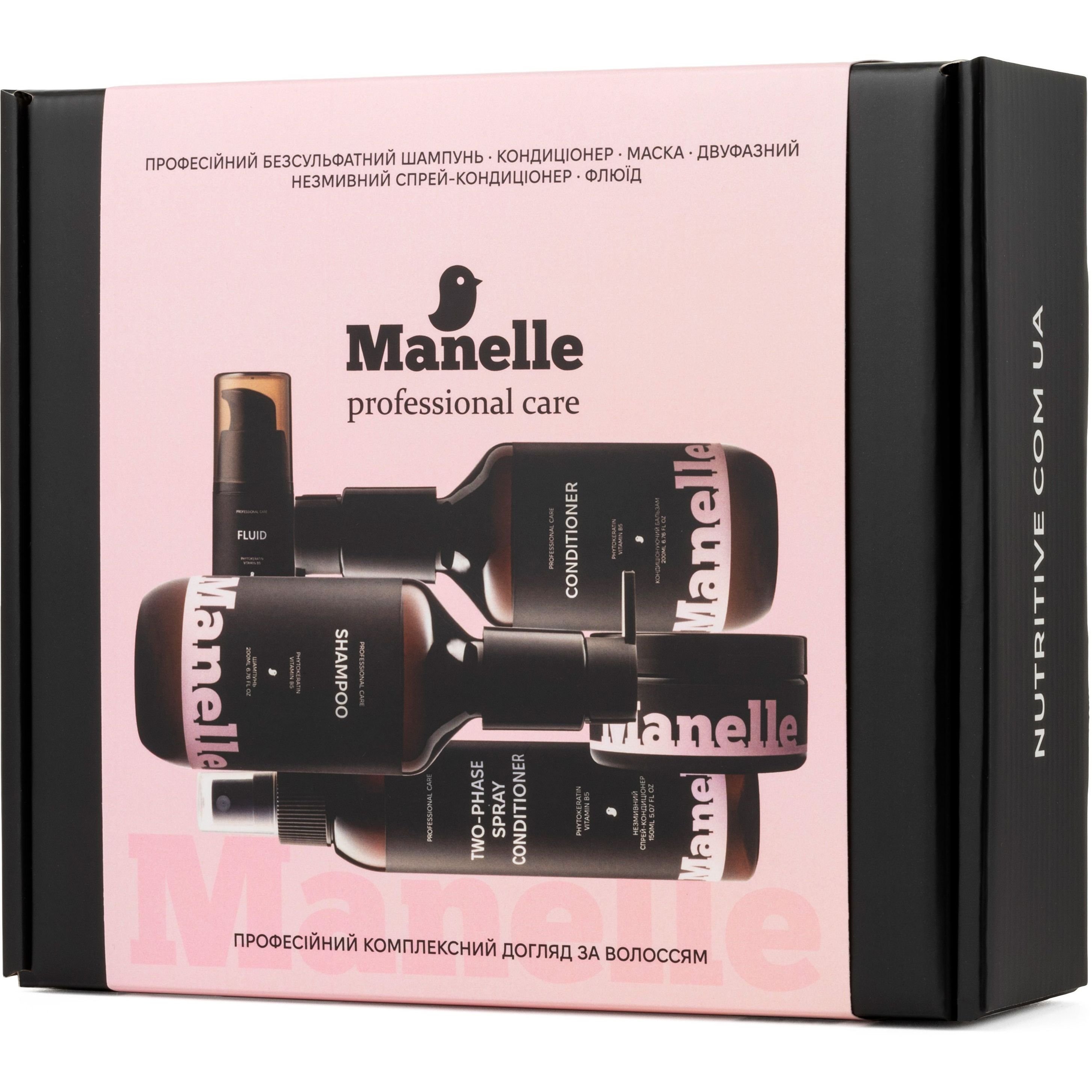 Комплексний набір для волосся Manelle Professional care Phytokeratin vitamin B5 - фото 4
