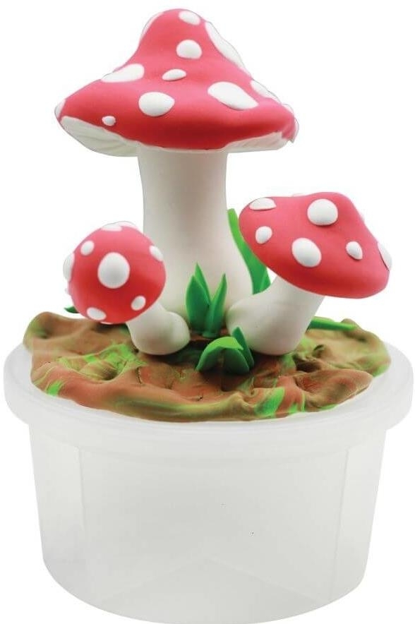 Масса для лепки Paulinda Super Dough Happy land Мухомор (PL-081165-2) - фото 1