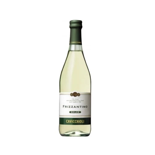 Игристое вино Cavicchioli Frizzantino Dolce, белое, сладкое, 7,5%, 0,75 л - фото 1