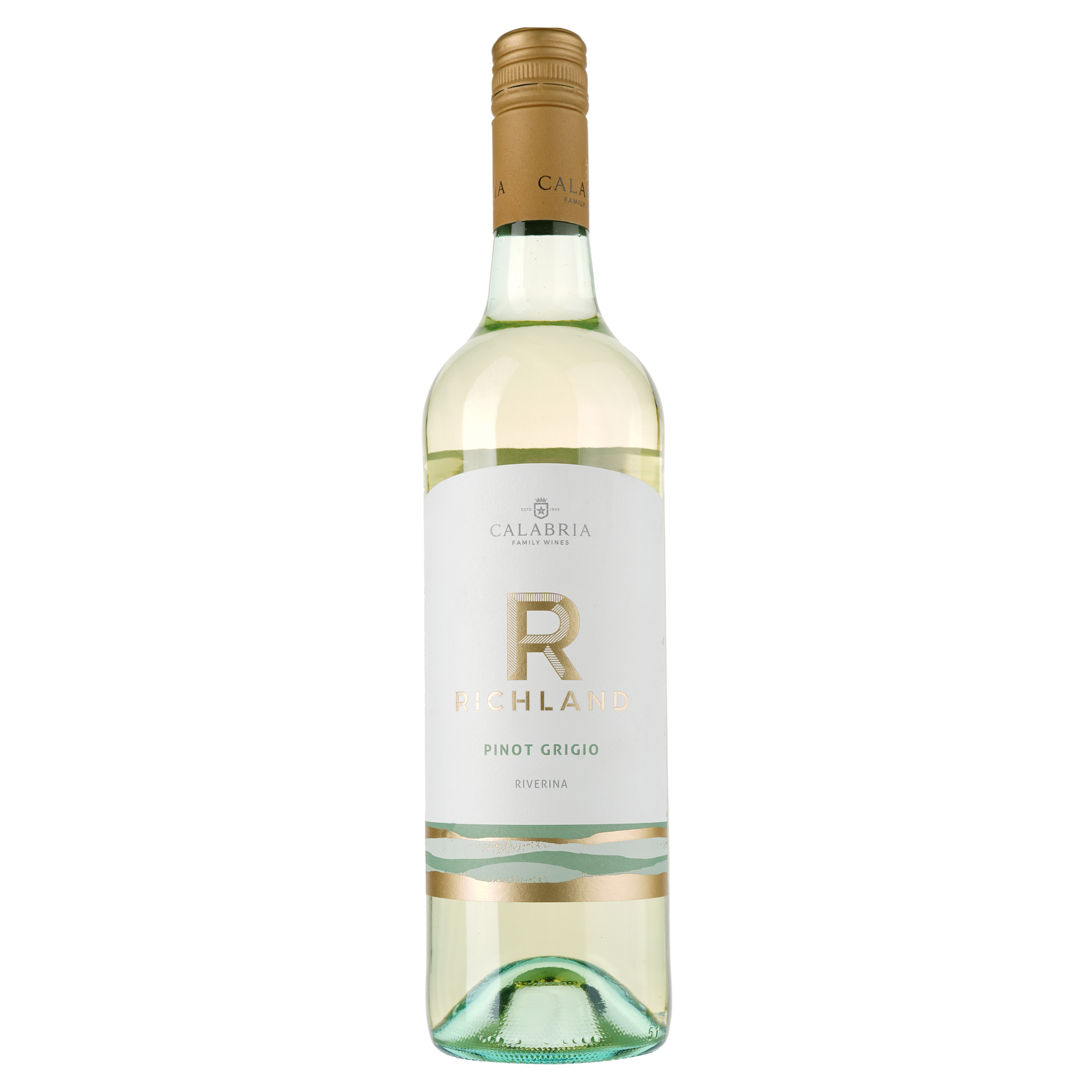 Вино Calabria Family Wines Richland Pinot Grigio, біле, сухе, 0,75 л - фото 1