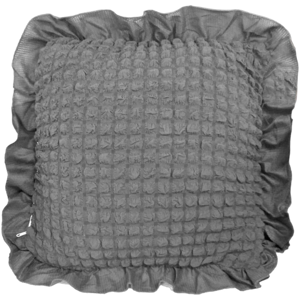 Декоративна подушка Love You з наволочкою, 45х45 см, сіра (181149) - фото 1