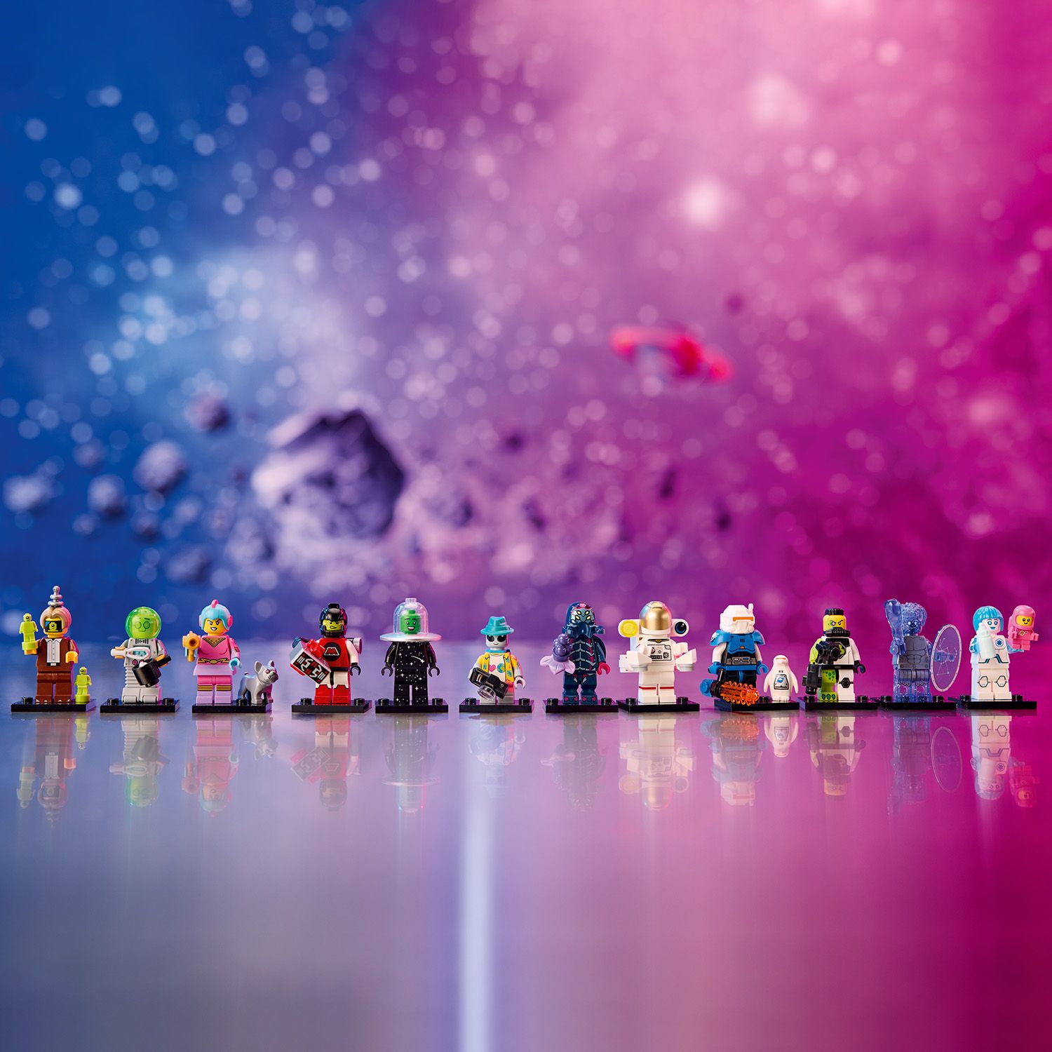 Конструктор LEGO Minifigures Космос Серия 26, 9 деталей (71046) - фото 10