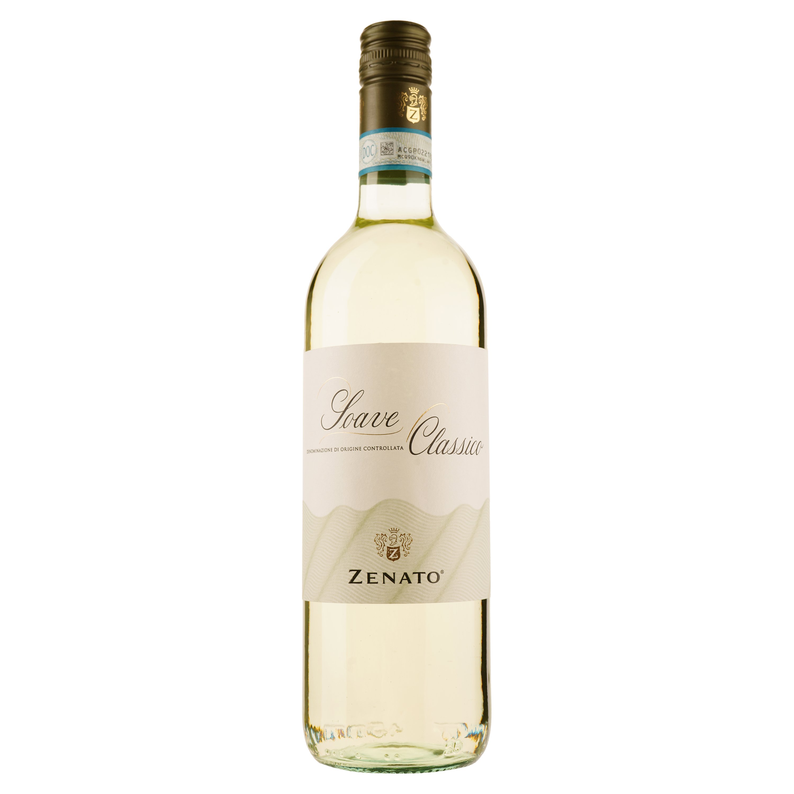Вино Zenato Soave Classico, белое, сухое, 0,75 л - фото 1