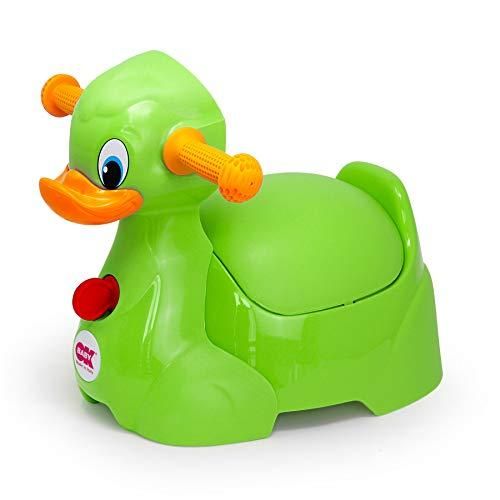 Горшок музыкальный OK Baby Quack, салатовый(37074430) - фото 1