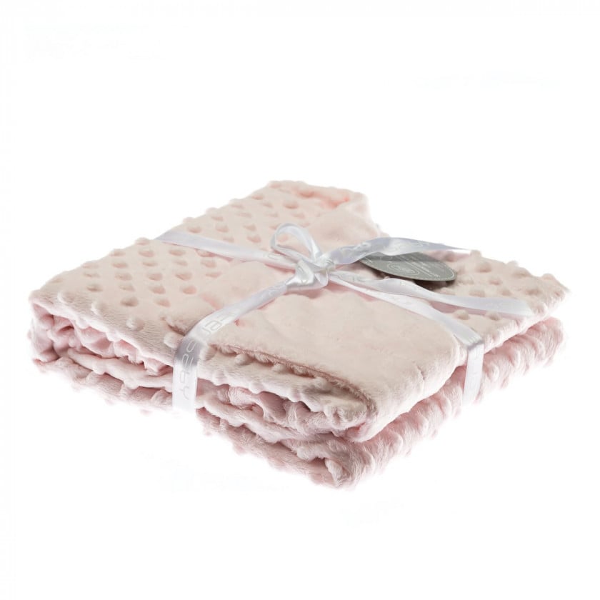Плед с игрушкой-одеялом Interbaby Bubble Dou-Dou Bear Pink, 110х80 см, розовый (8100217) - фото 5