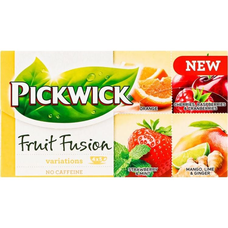 Напій фруктово-трав'яний Pickwick Асорті 37.5 г (20 шт. х 1.8 г) - фото 1