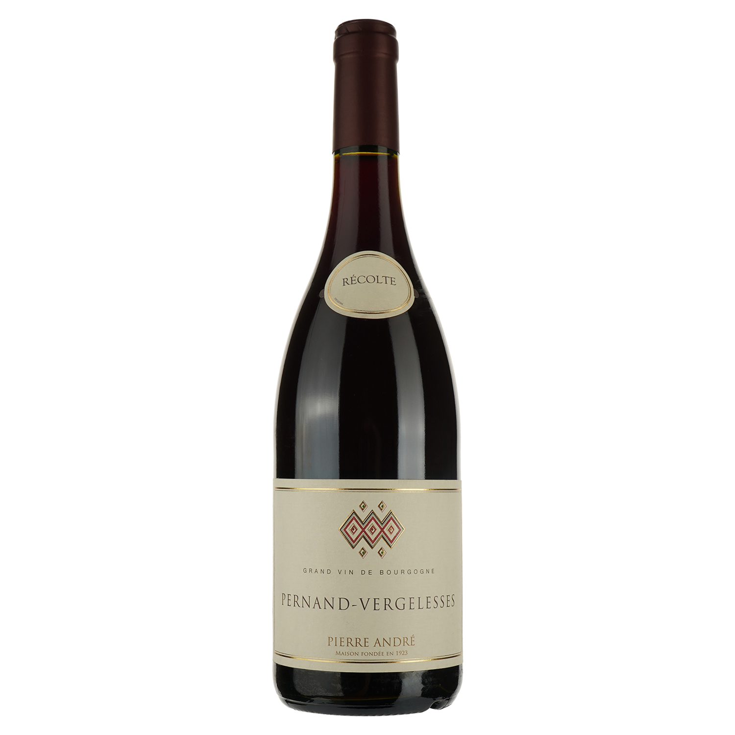 Вино Pierre Andre Grand Vin de Bourgogne Pernand-Vergelesses AOP 2020 червоне сухе 0.75 л - фото 1