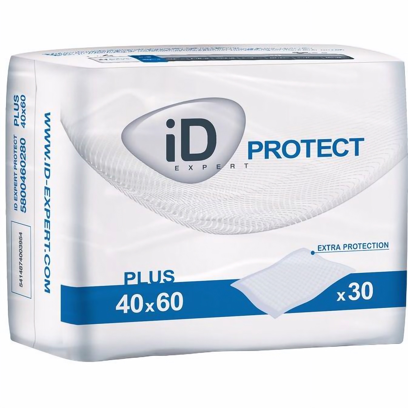 Одноразові пелюшки iD Protect Plus 60 х 40 см 30 шт. - фото 1