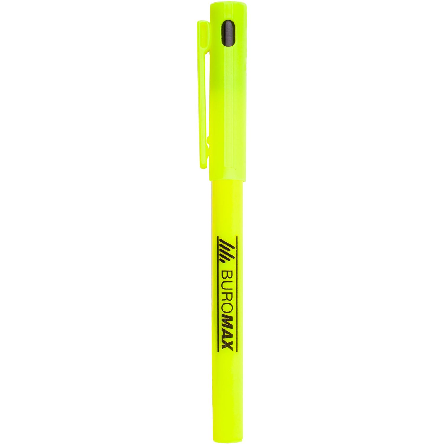 Текст-маркер Buromax Neon тонкий желтый (BM.8907-08) - фото 1