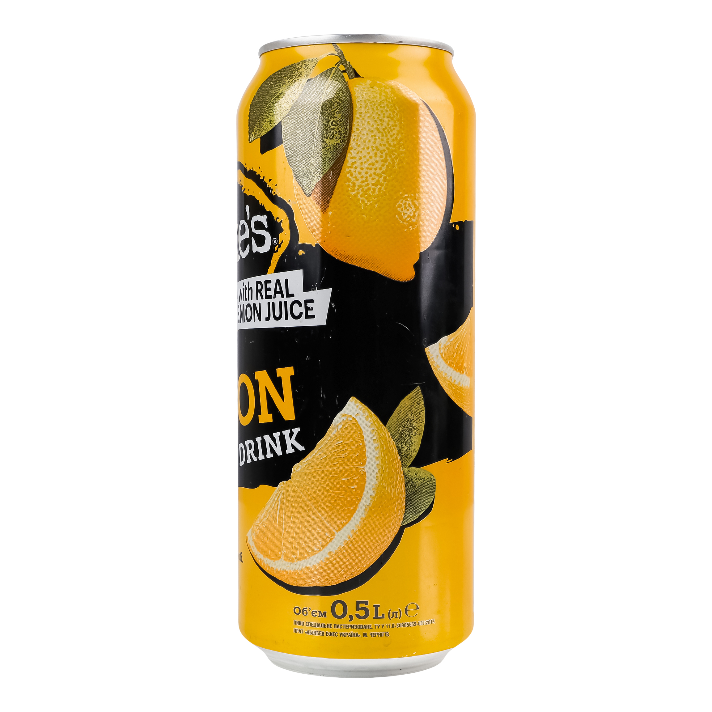Пиво Mike's Hard Drink Lemon 4.4% 0.5 л з/б - фото 3