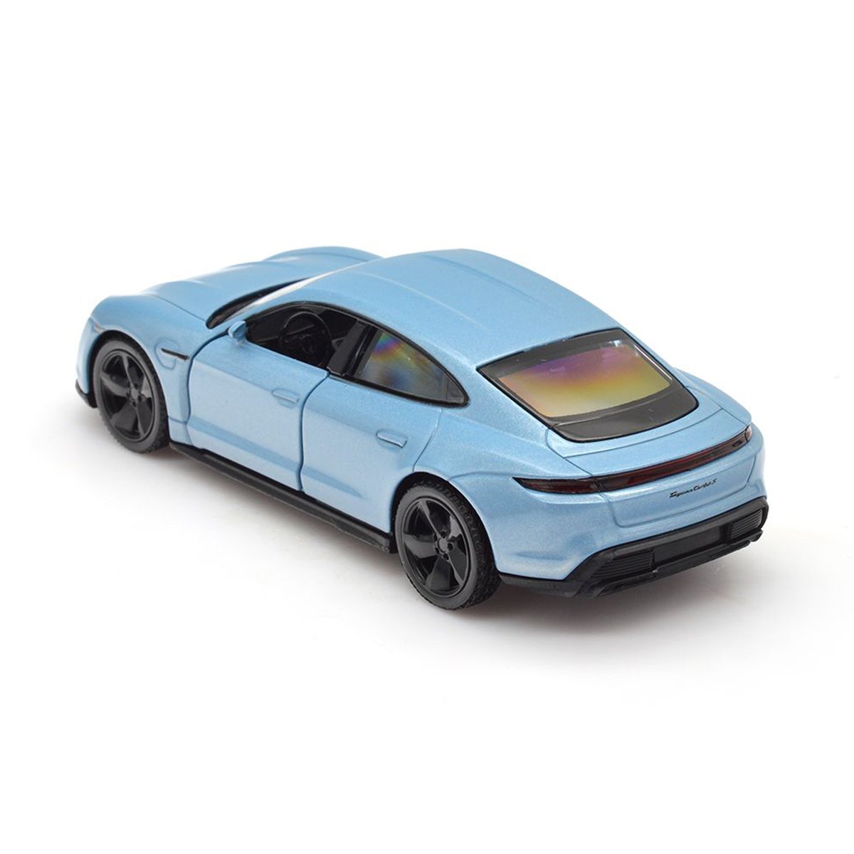 Автомодель TechnoDrive Porsche Taycan Turbo S, 1:32, синя (250335U) - фото 3