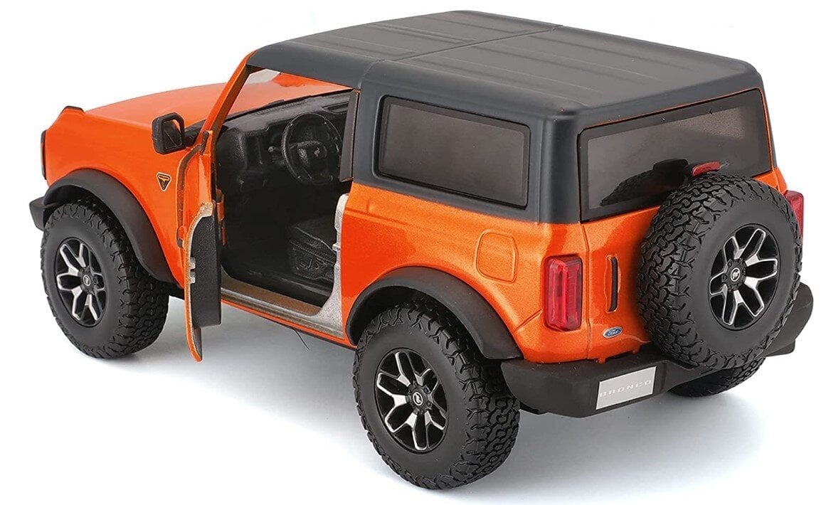 Ігрова автомодель Maisto Ford Bronco 2 Doors Version, помаранчевий, 1:24 (31530 met. orange) - фото 2