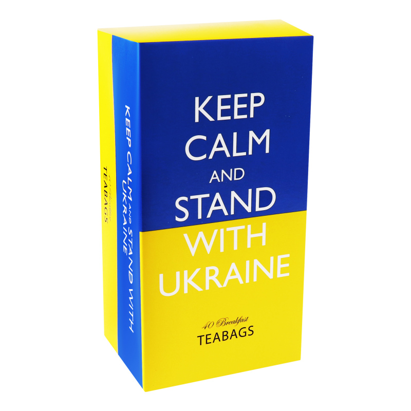 Чай черный Keep Calm and Stand with Ukraine, 120 г (40 шт. х 3 г) (896822) - фото 2