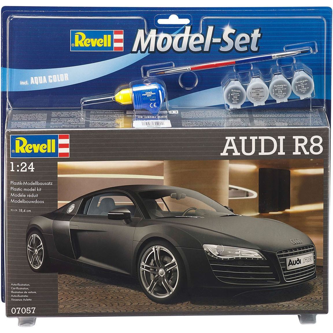 Збірна модель Revell Автомобіль Audi R8 рівень 4, масштаб 1:24, 106 деталей (RVL-67057) - фото 7