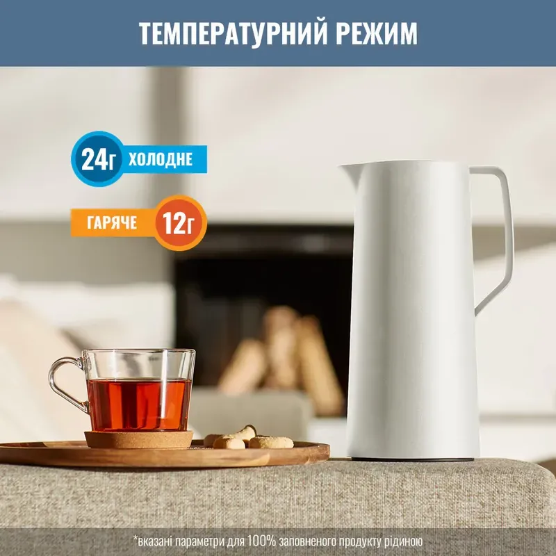 Термокувшин Tefal Motiva 1 л белый (N4170410) - фото 10