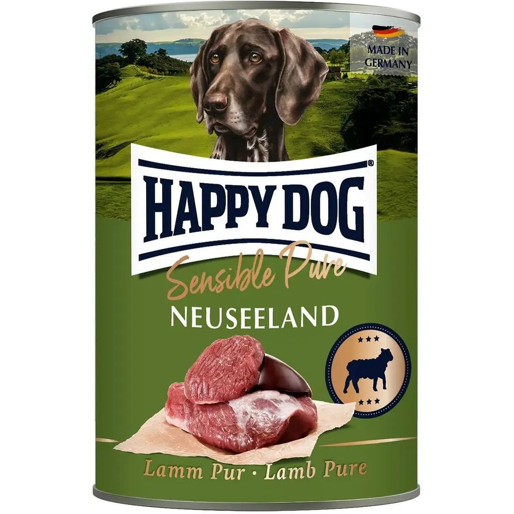 Вологий корм для собак Happy Dog Sens Pure Lamm з ягнятком 800 г - фото 1