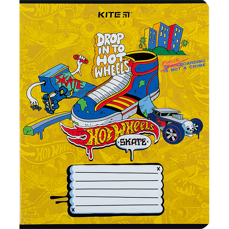 Набор тетрадей Kite Hot Wheels А5 в клетку 18 листов 20 шт. (HW24-236) - фото 6