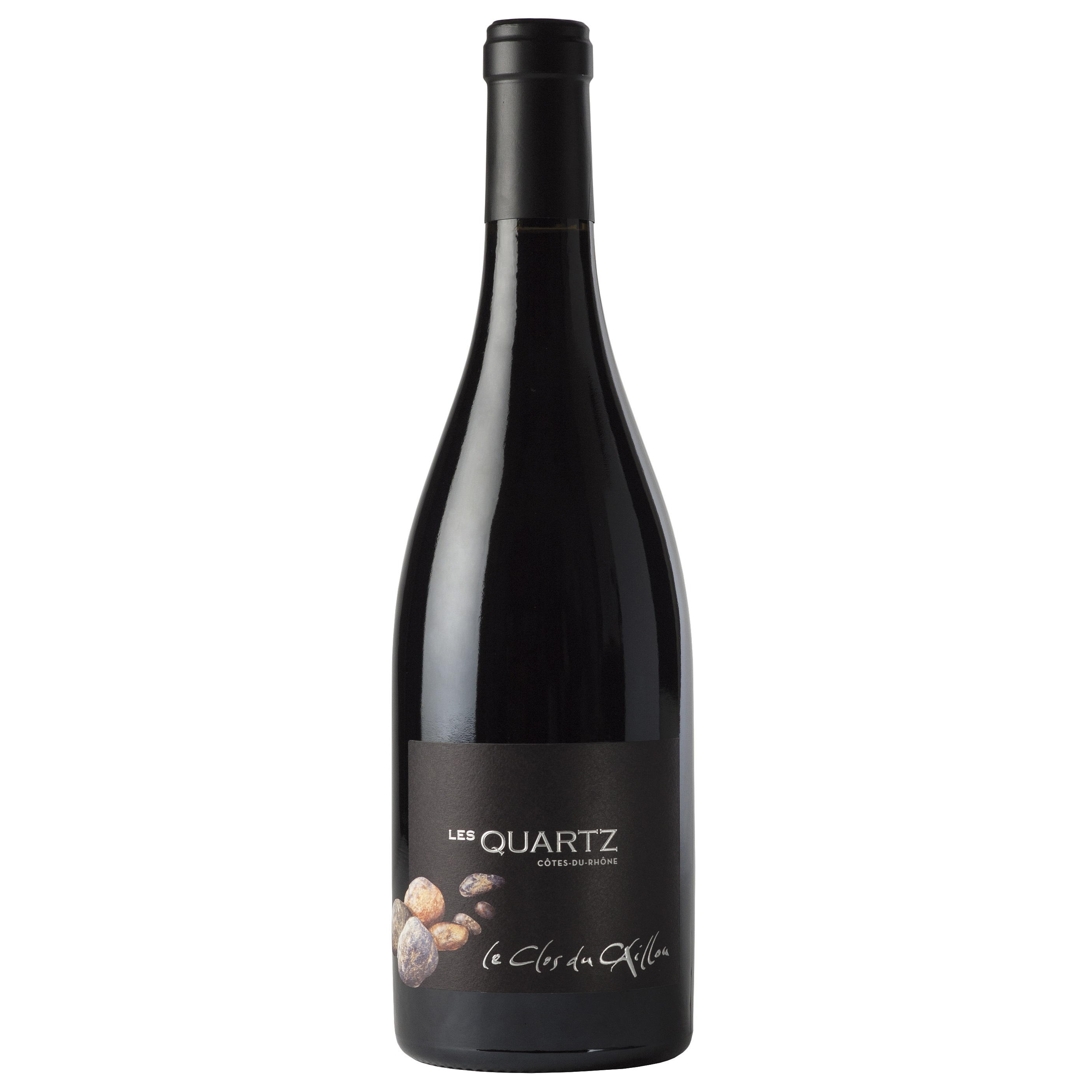 Вино Le Clos Du Caillou Cotes Du Rhone Les Quartz, червоне, сухе, 14,5%, 0,75 л - фото 1