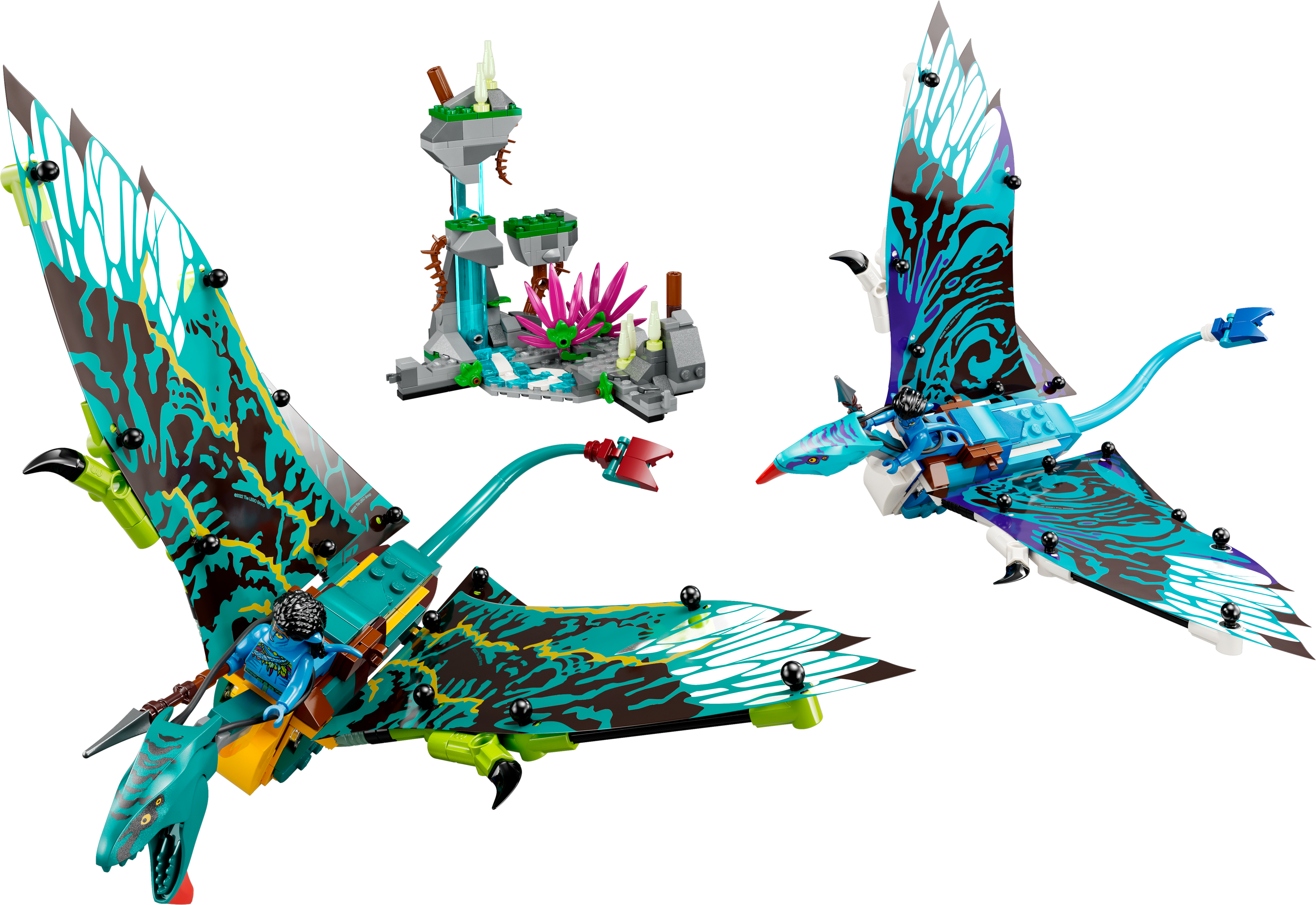 Конструктор LEGO Avatar Первый полет Джейка и Нейтири на Банши 572 деталей (75572) - фото 2