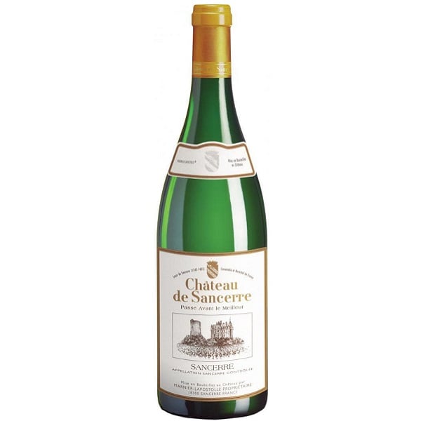 Вино Chateau de Sancerre Sancerre AOC Blanc, белое, сухое, 13,5%, 0,375 л - фото 1