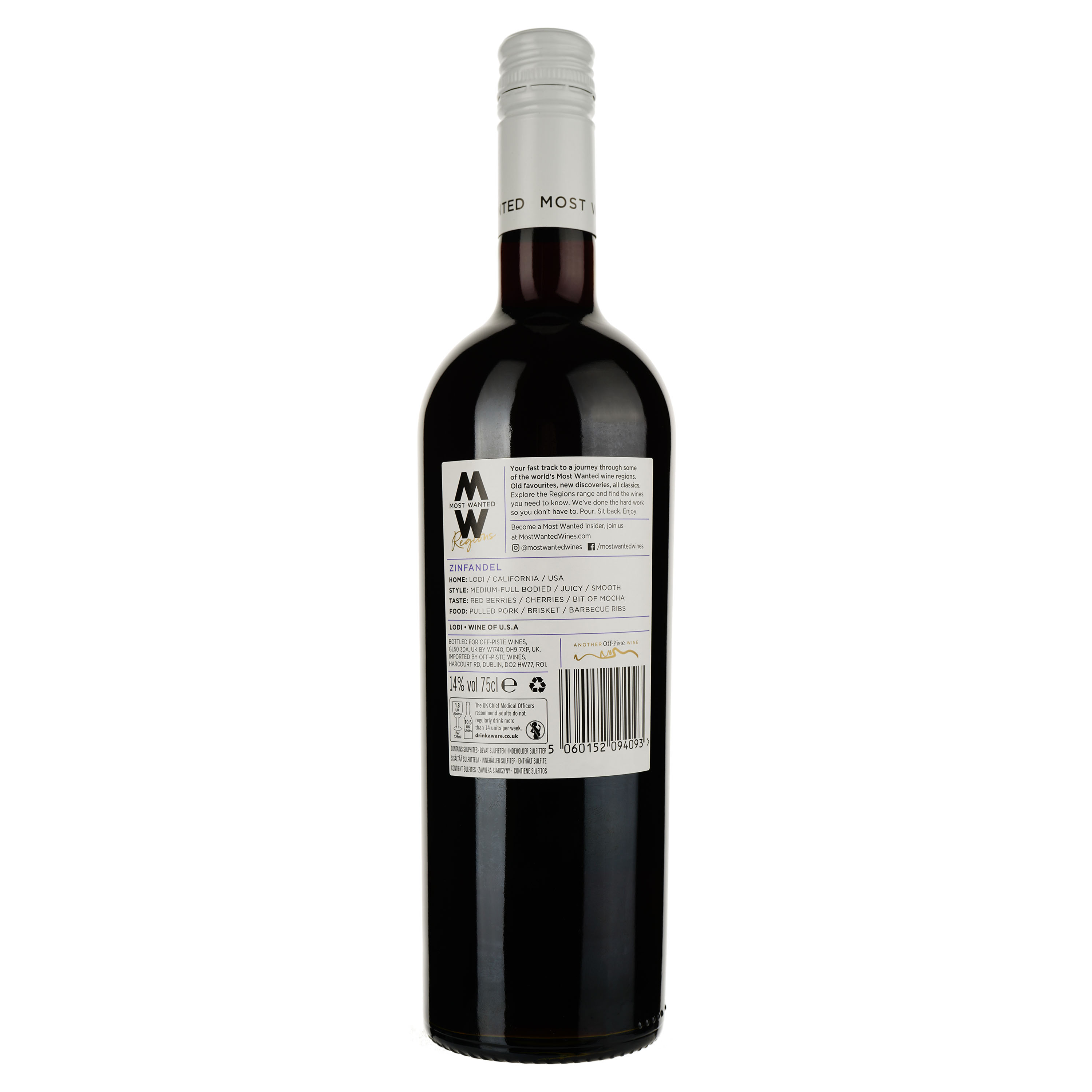 Вино Most Wanted Lodi Zindfandel, 0,75 л (775812) - фото 2