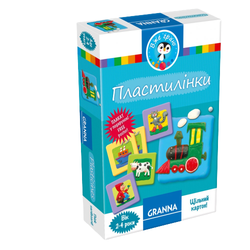 Настольная игра Granna Пластилинки, укр. язык (82661) - фото 1