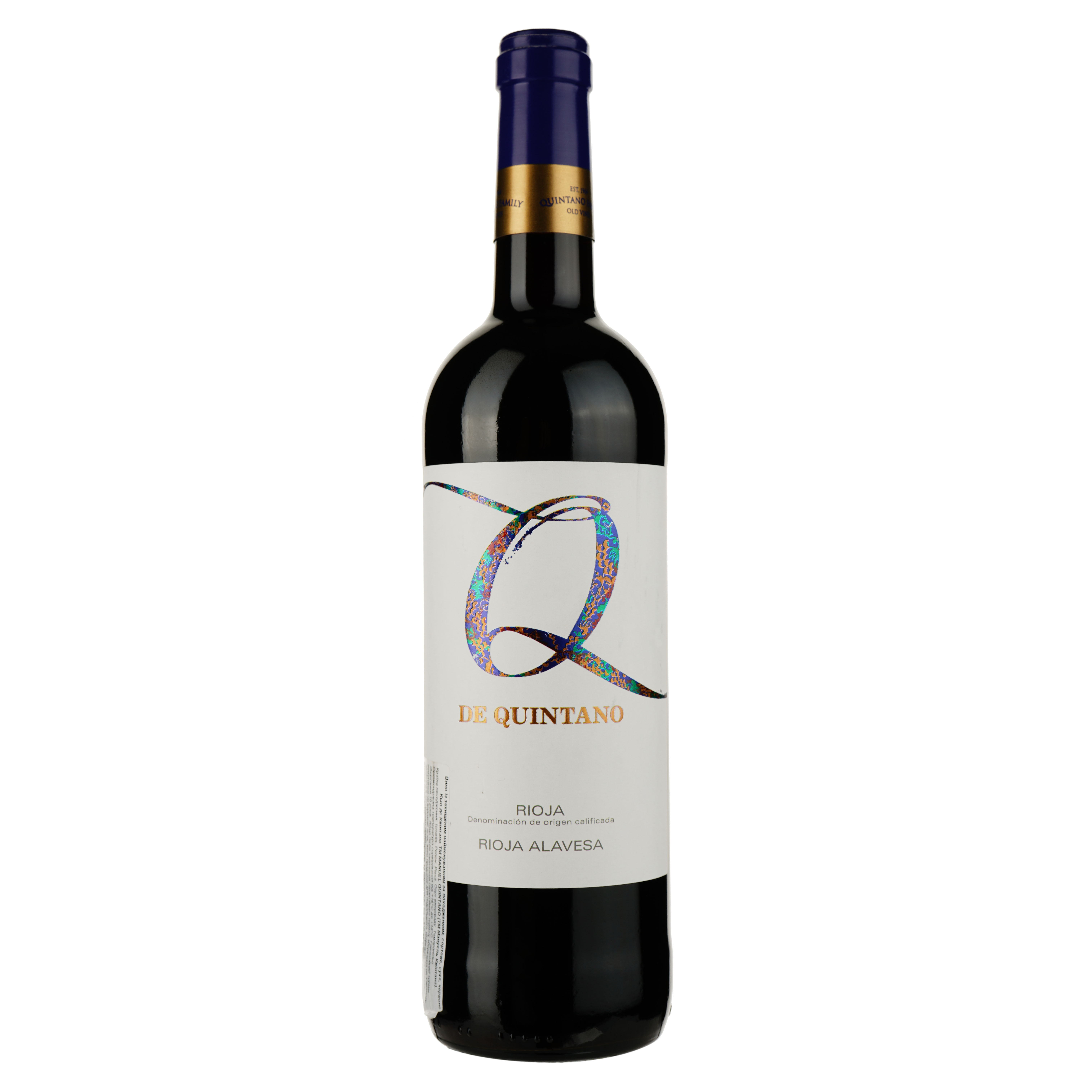 Вино Manuel Quintano Q de Quintano 2022 червоне сухе 0.75 л - фото 1