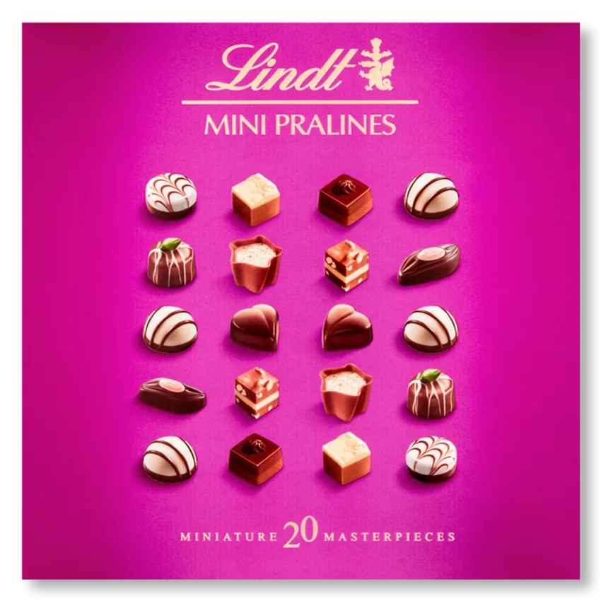 Конфеты Lindt Mini Pralines 100 г - фото 1