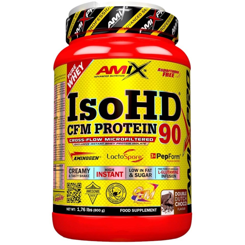 Протеин Amix Pro IsoHD 90 CFM Двойной белый шоколад 800 г (820716) - фото 1